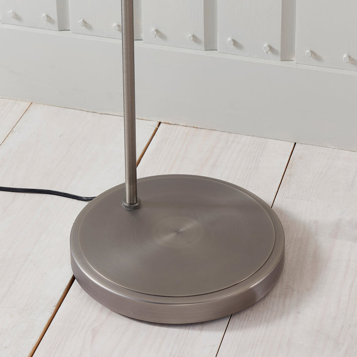 Hansen Task Floor Lamp - Silver