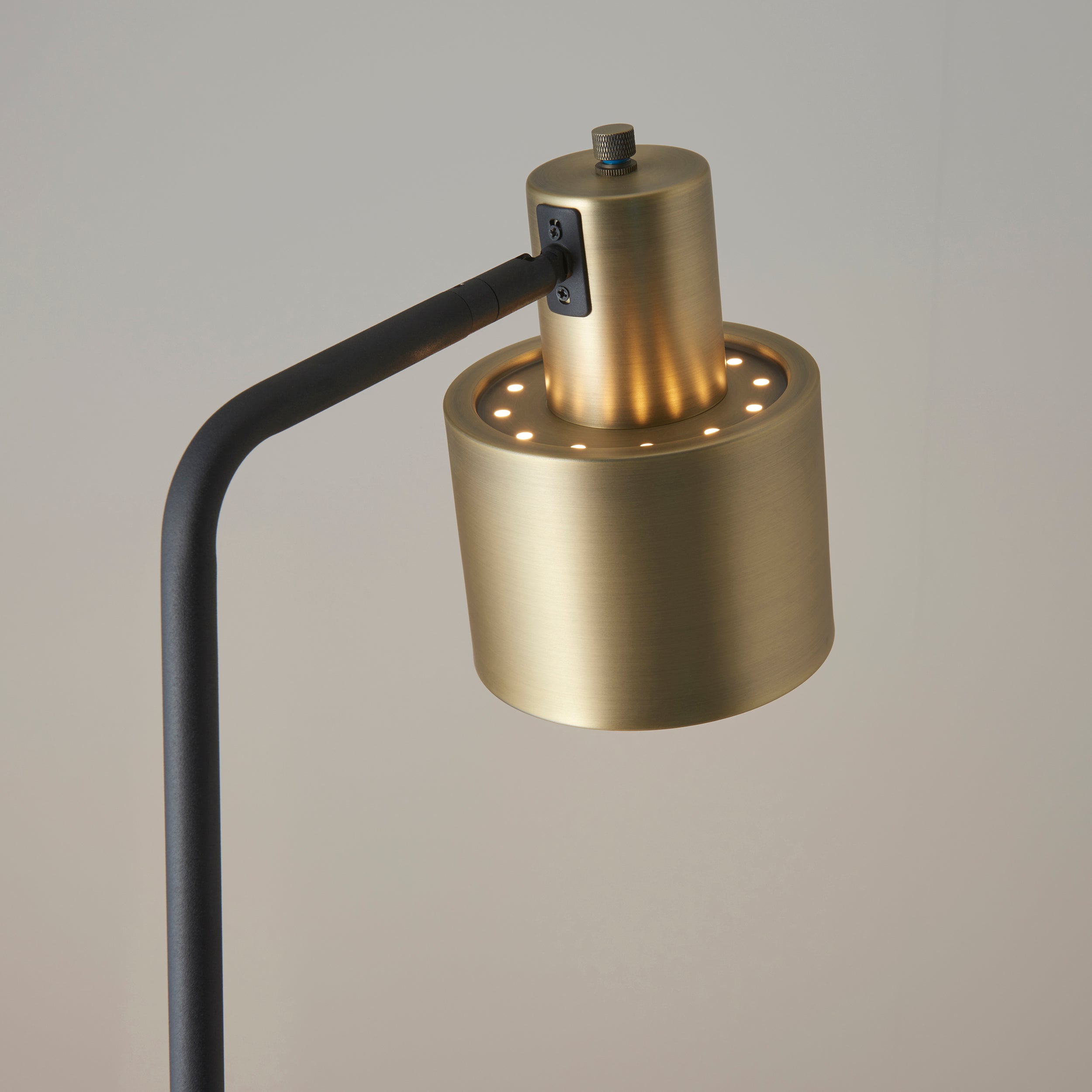 Mayfield Task Floor Lamp - Brass