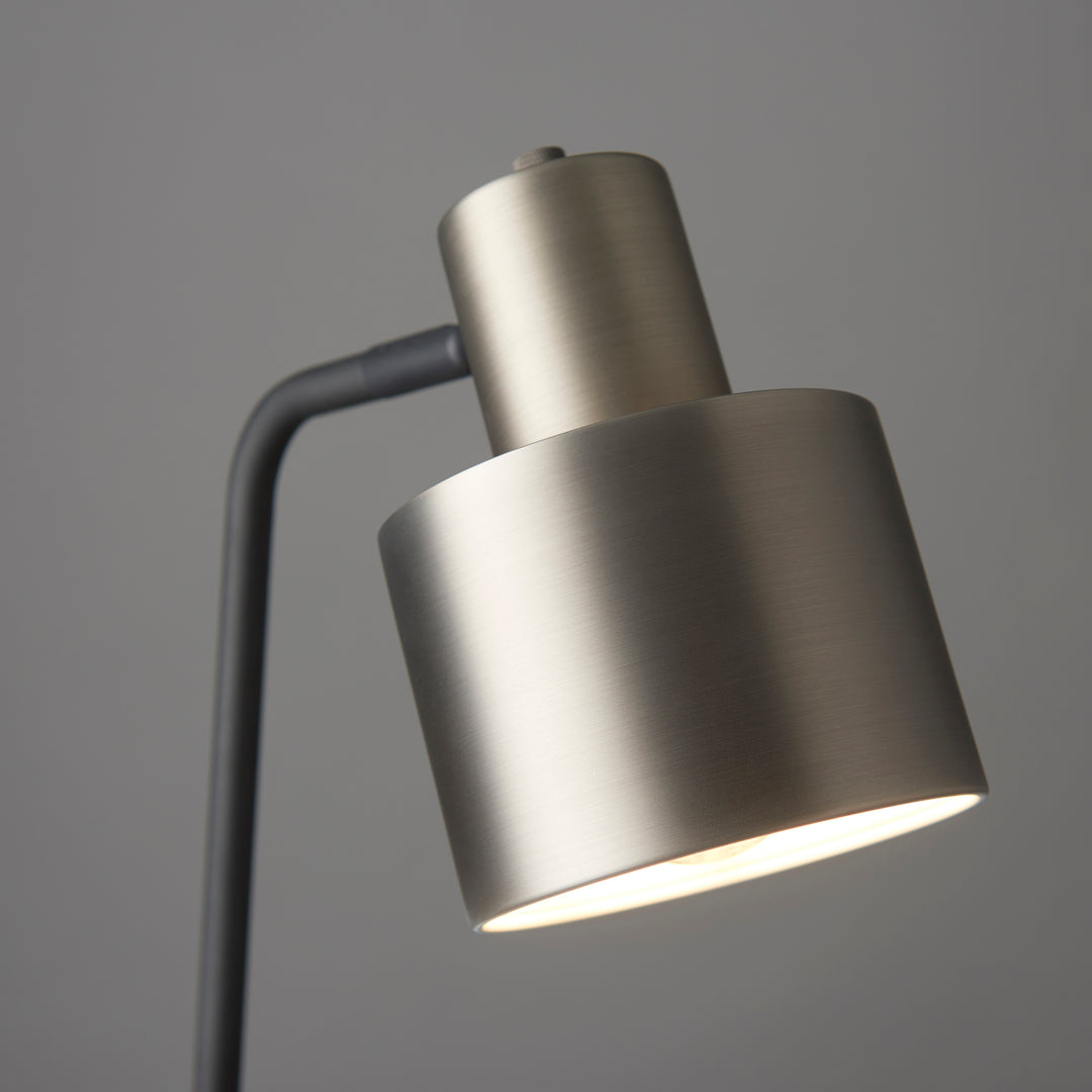 Mayfield Task Table Lamp - Silver