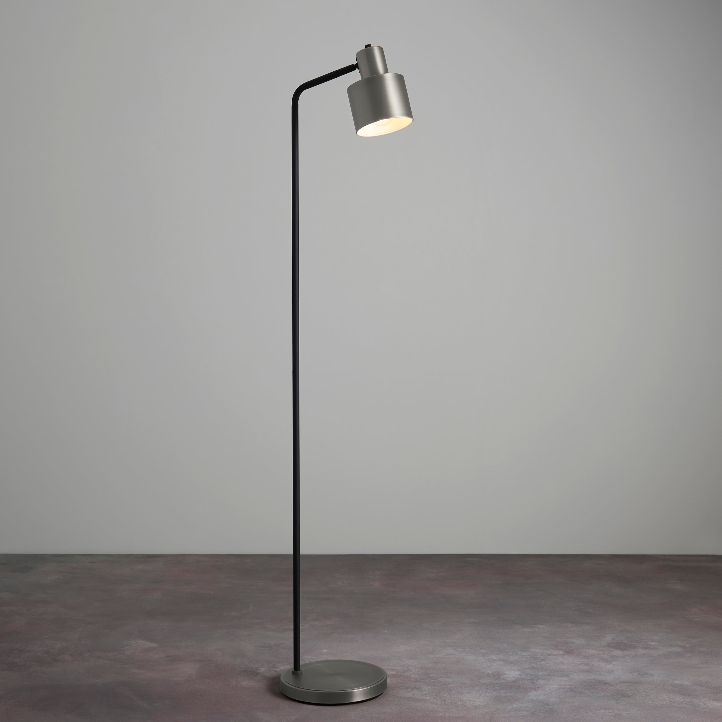 Mayfield Task Floor Lamp - Nickel