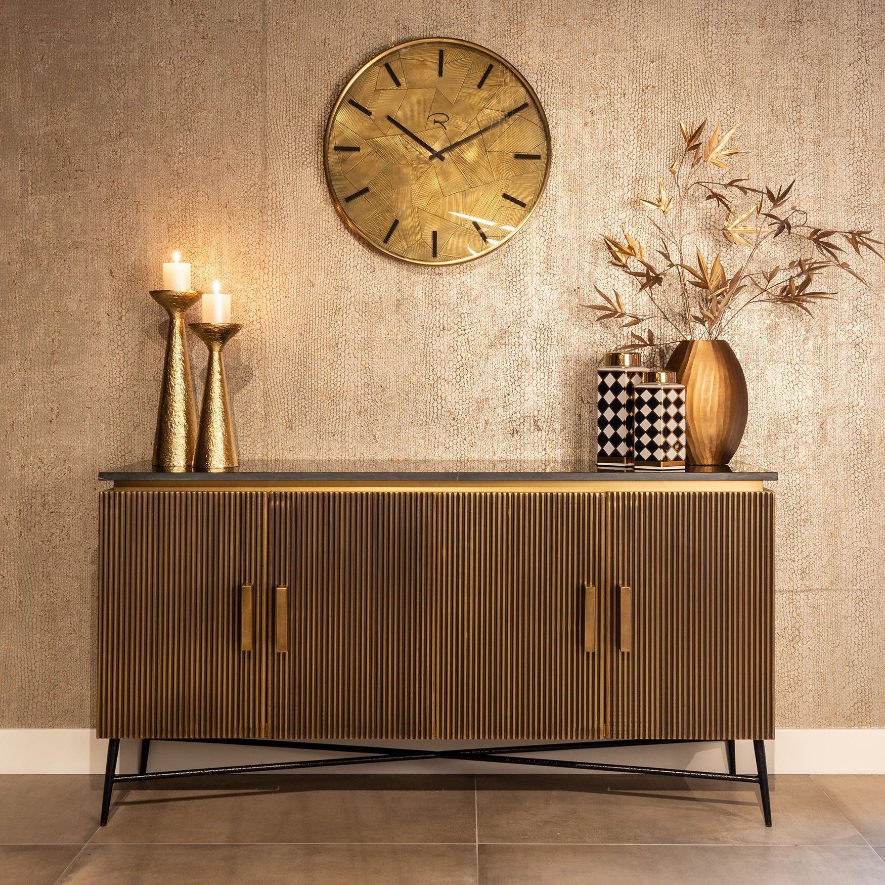 Belgravia 4 Door Sideboard