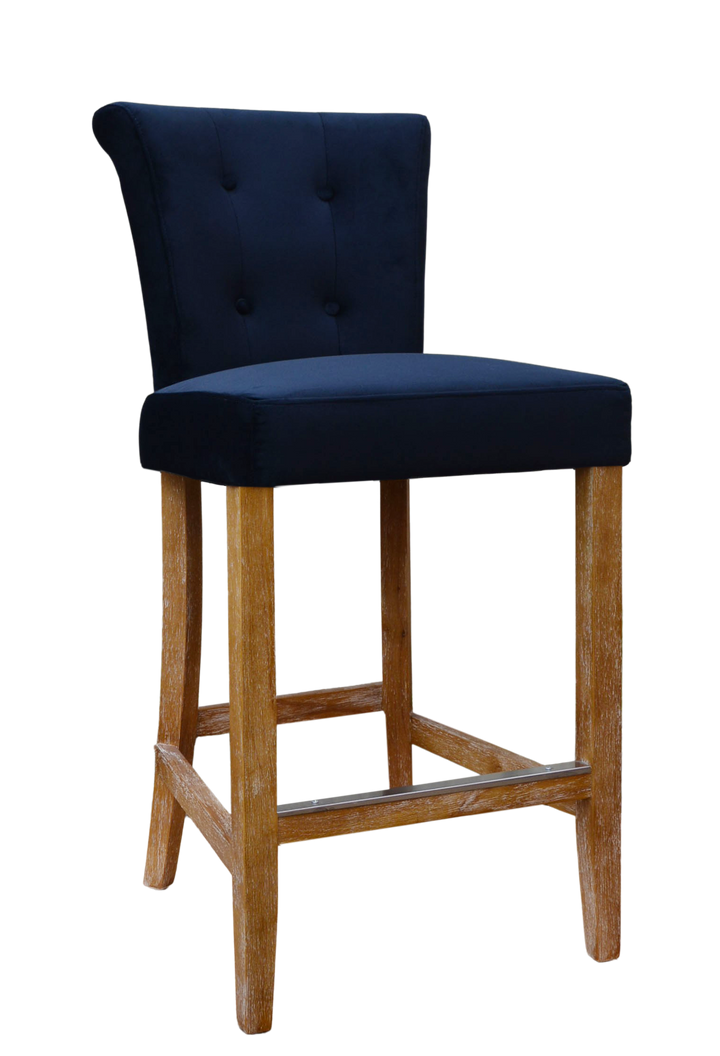 Pavilion Buttoned Bar Stool