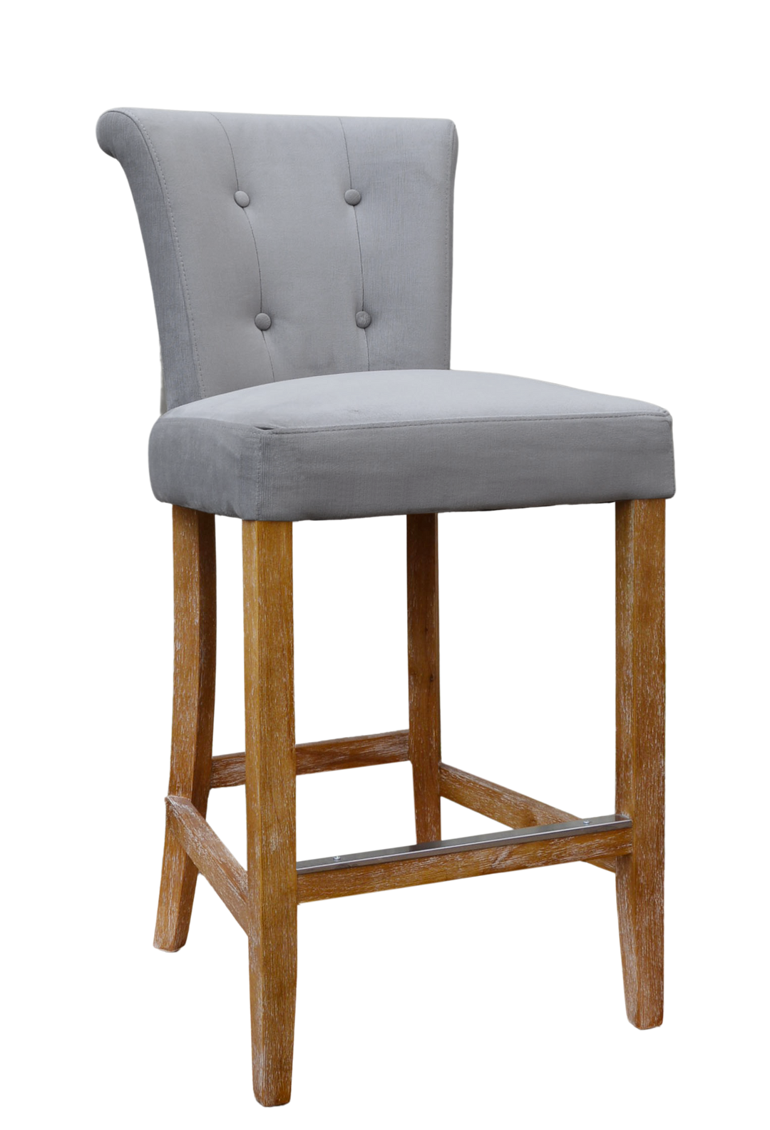Pavilion Buttoned Bar Stool