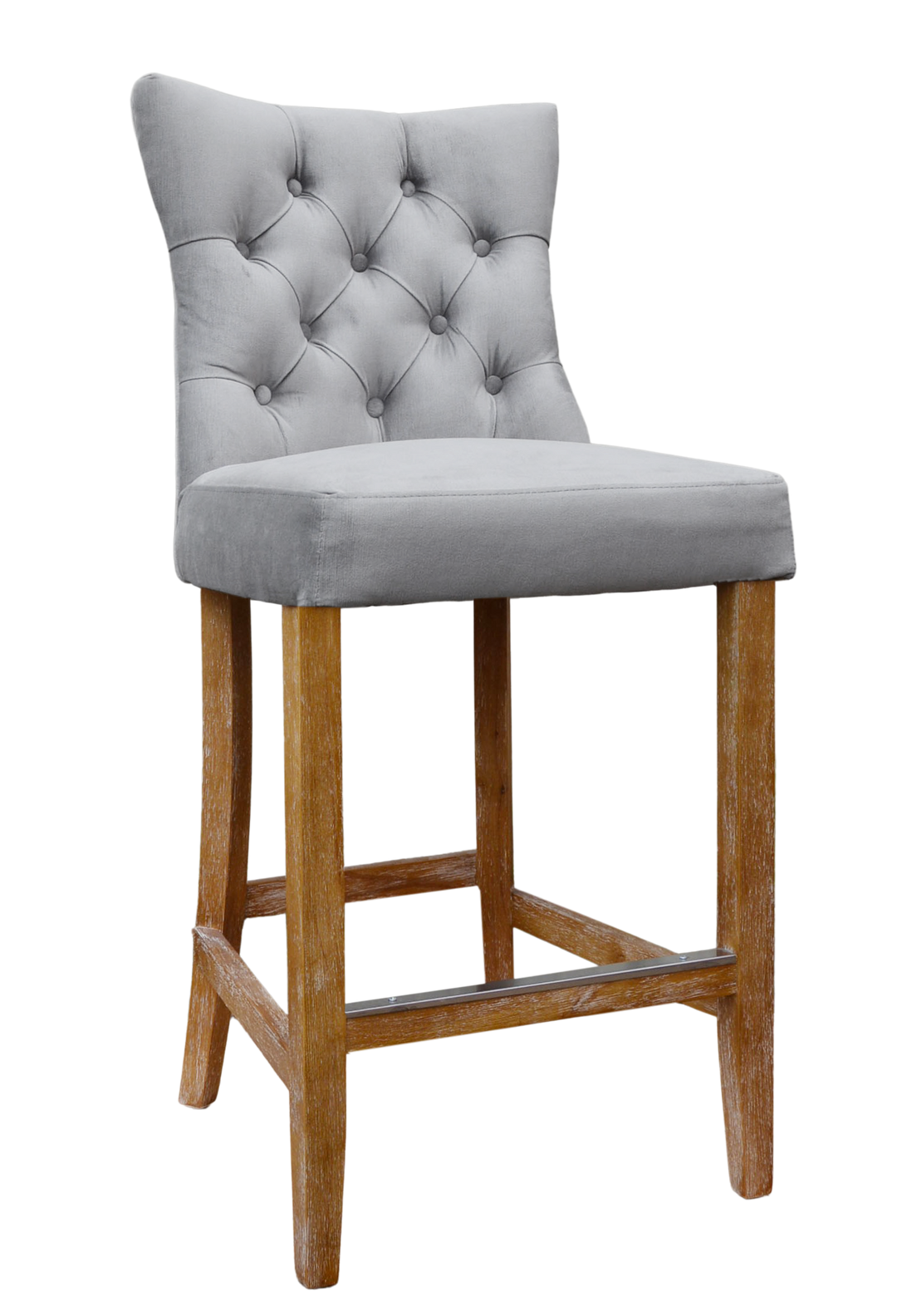 Pavilion Fan Back Bar Stool