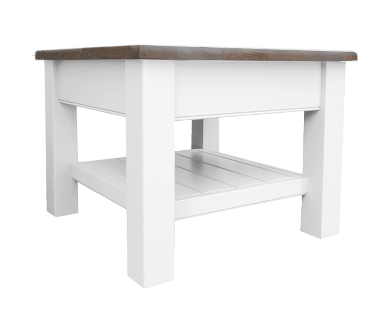 Hardwick Lamp Table with Shelf