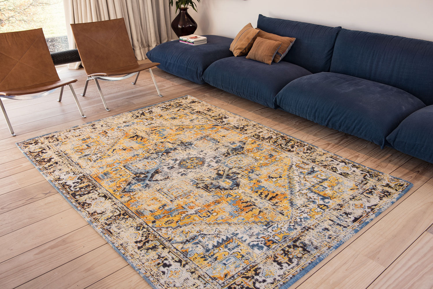 Louis De Poortere Rug - Antiquarian Collection - Heriz