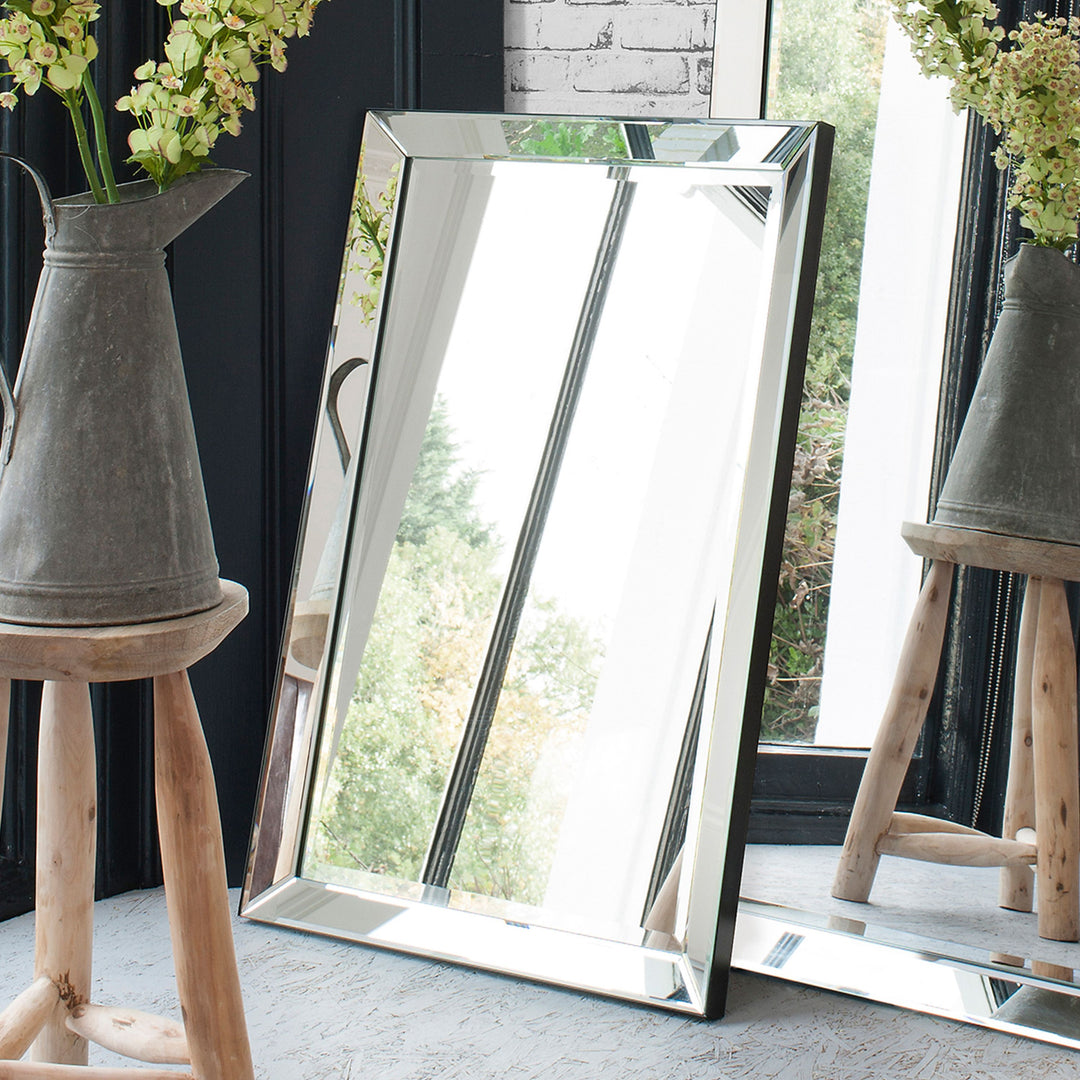 Venetian Modern Wall Mirror (LUN) - Pavilion Interiors