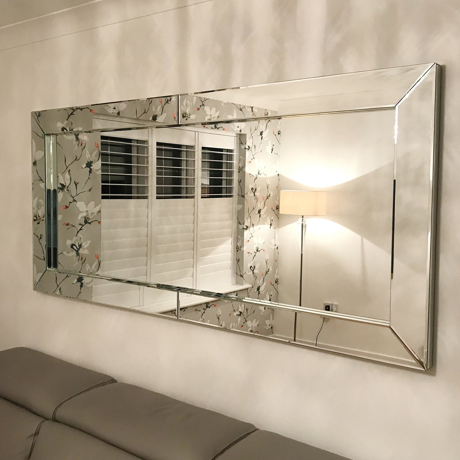 Large Venetian Mirror - Pavilion Interiors