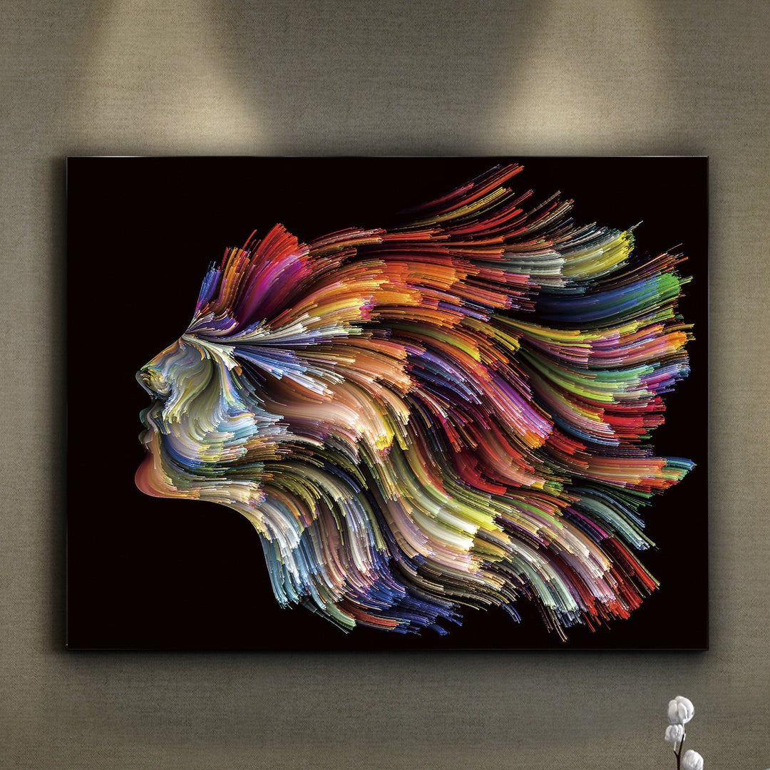 Polycromy Glass Artwork