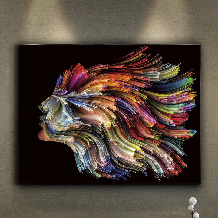 Polycromy Glass Artwork