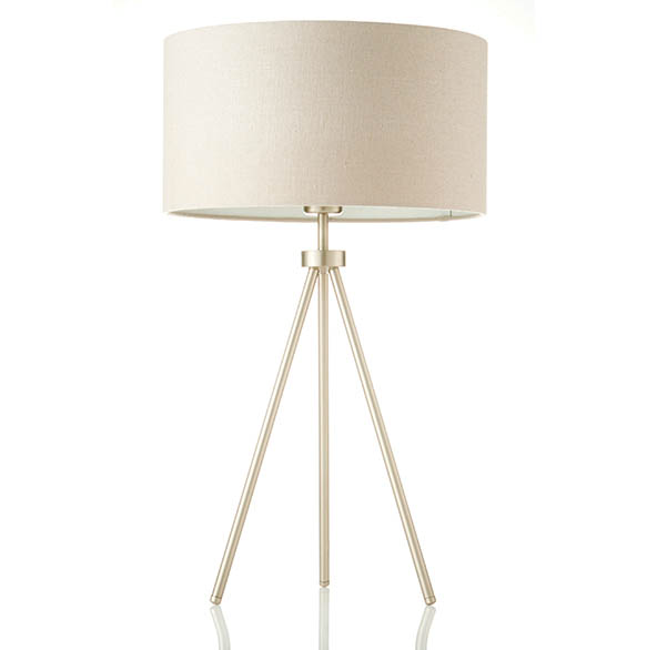 Tri Table Lamp - Nickel