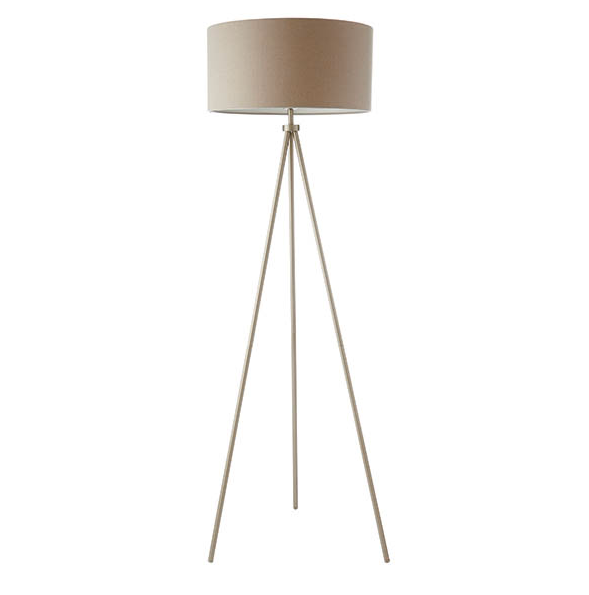 Tri Floor Lamp - Nickel