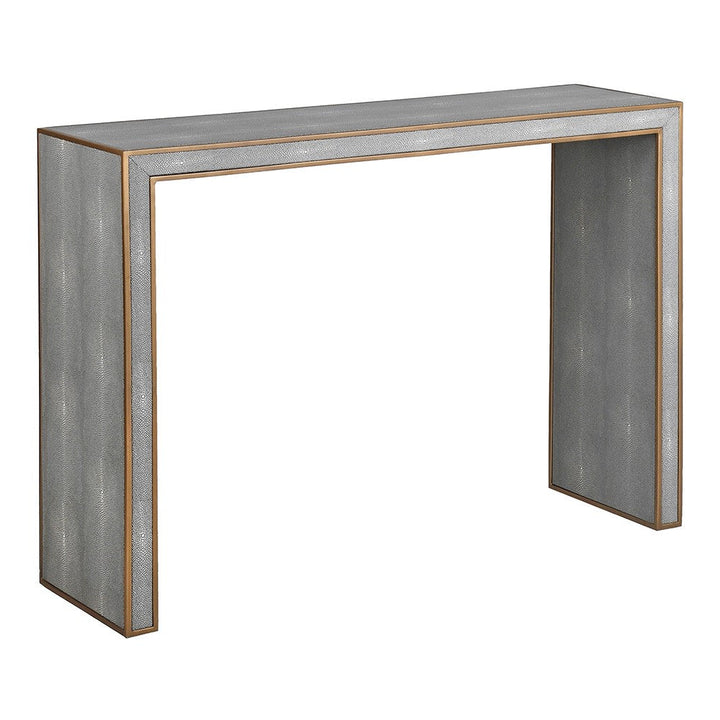 Tokyo Oak &amp; Shagreen Console Table