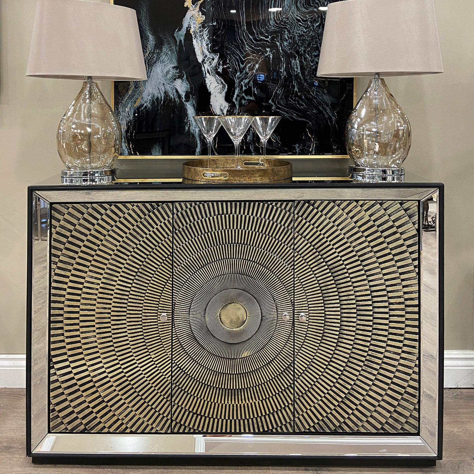 Venetian Circles Sideboard - Pavilion Interiors