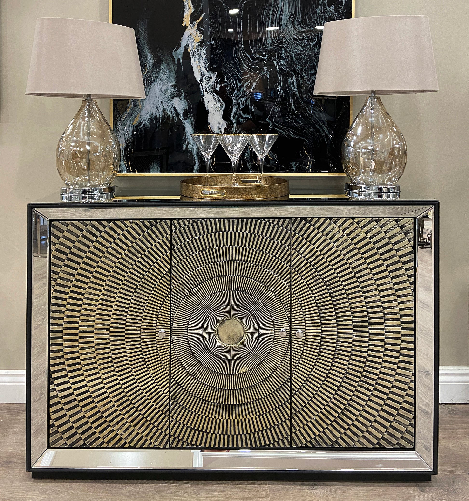 Venetian Circles Sideboard - Pavilion Interiors