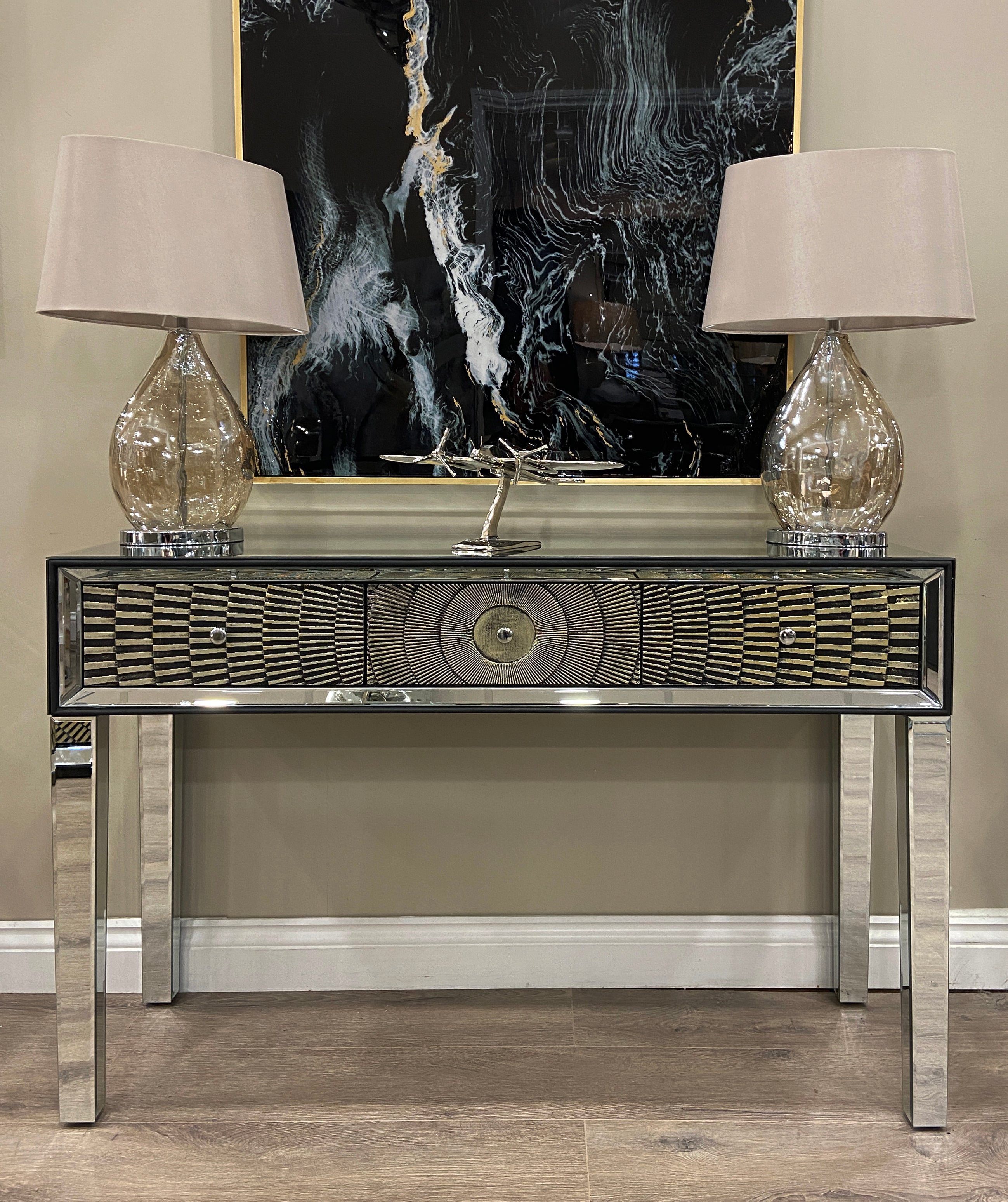 Venetian Circles Console Table - Pavilion Interiors